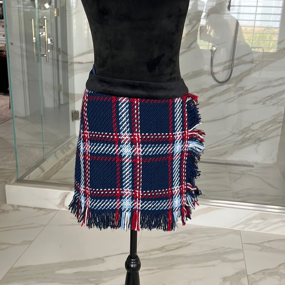J.O.A. Tweed mini skirt